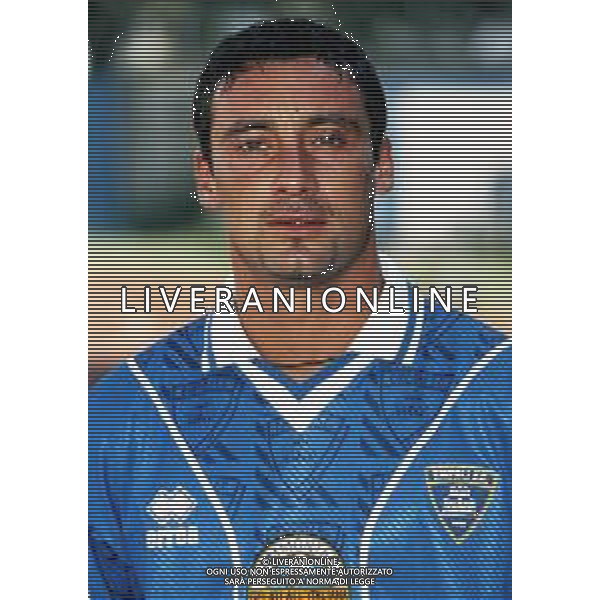 EMPOLI CALCIO 1997-1998 PRIMI PIANI ROSA GIOCATORI NELLA FOTO PIETRO FUSCO AG ALDO LIVERANI SAS