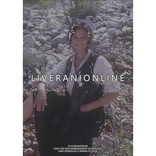 RETROSPETTIVA CLAUDIA CARDINALE ATTRICE NELLA FOTO DURANTE LE RIPRESE DEL FILM \'IL PREFETTO DI FERRO\' NELL\'ANNO 1977 AG ALDO LIVERANI SAS