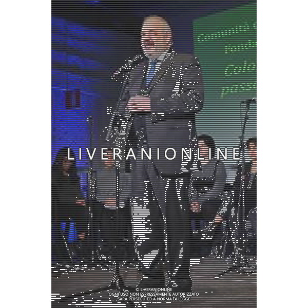 TVRG Memoria deportazione nella foto Rav Alfonso Pedatzur Arbib rabbino capo di Milano Milano 30-01-2023 Memoria della deportazione dalla Stazione Centrale di Milano presso il Memoriale della Shoah foto Roberto Garavaglia/ag. Aldo Liverani sas / AGENZIA ALDO LIVERANI SAS