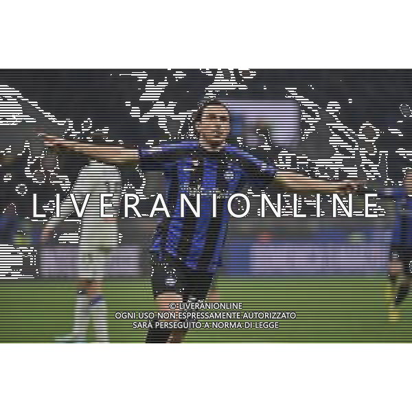 Matteo Darmian (Inter) esulta dopo il gol dell\'1 a 0 Inter vs Atalanta Milano 31-01-2023 Stadio Giuseppe Meazza San Siro Coppa Italia Frecciarossa - quarti di finale foto Roberto Garavaglia/ag. Aldo Liverani sas / AGENZIA ALDO LIVERANI SAS