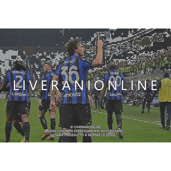 Matteo Darmian (Inter) esulta dopo il gol dell\'1 a 0 Inter vs Atalanta Milano 31-01-2023 Stadio Giuseppe Meazza San Siro Coppa Italia Frecciarossa - quarti di finale foto Roberto Garavaglia/ag. Aldo Liverani sas / AGENZIA ALDO LIVERANI SAS