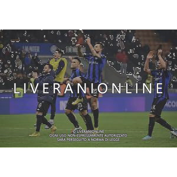esultanza finale Inter Inter vs Atalanta Milano 31-01-2023 Stadio Giuseppe Meazza San Siro Coppa Italia Frecciarossa - quarti di finale foto Roberto Garavaglia/ag. Aldo Liverani sas / AGENZIA ALDO LIVERANI SAS