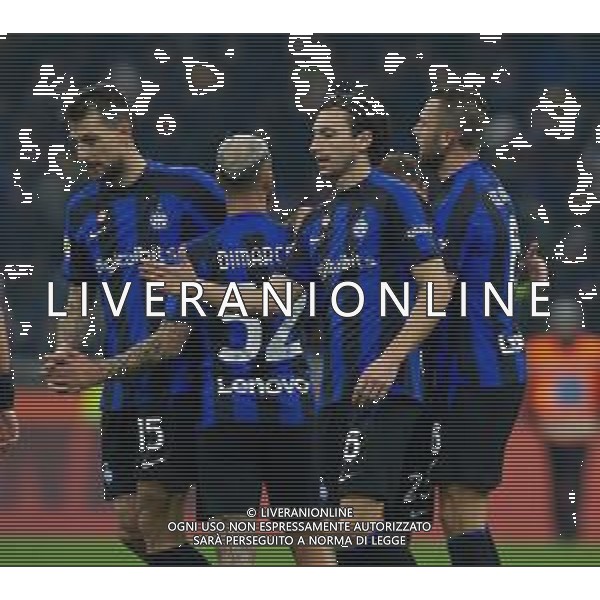 Esultanza matteo darmian - INTER vs ATALANTA Coppa Italia Frecciarossa - quarti di finale 31-01-2023 ©PAOLO GIAMPIETRI / AGENZIA ALDO LIVERANI SAS