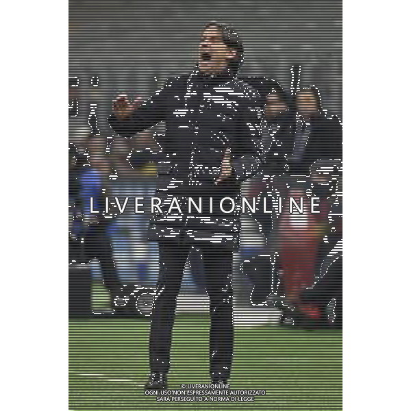 Simone Inzaghi allenatore Inter Inter vs Atalanta Milano 31-01-2023 Stadio Giuseppe Meazza San Siro Coppa Italia Frecciarossa - quarti di finale foto Roberto Garavaglia/ag. Aldo Liverani sas / AGENZIA ALDO LIVERANI SAS