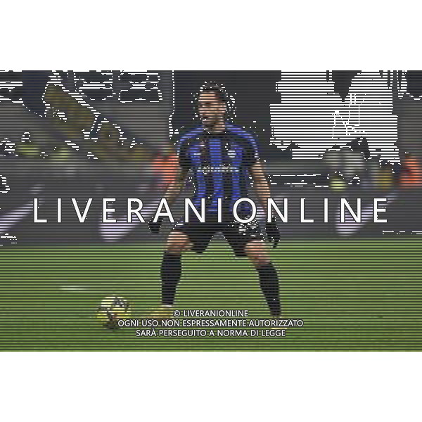 Hakan Calhanoglu (Inter) Inter vs Atalanta Milano 31-01-2023 Stadio Giuseppe Meazza San Siro Coppa Italia Frecciarossa - quarti di finale foto Roberto Garavaglia/ag. Aldo Liverani sas / AGENZIA ALDO LIVERANI SAS