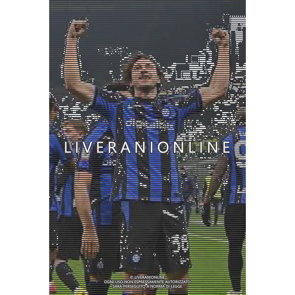 Matteo Darmian (Inter) esulta dopo il gol dell\'1 a 0 Inter vs Atalanta Milano 31-01-2023 Stadio Giuseppe Meazza San Siro Coppa Italia Frecciarossa - quarti di finale foto Roberto Garavaglia/ag. Aldo Liverani sas / AGENZIA ALDO LIVERANI SAS