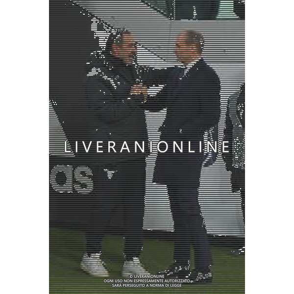 TVMV-Torino 02.02.2023 Allianz Stadium © Manuela Viganti/Agenzia Aldo Liverani Juventus vs Lazio Coppa Italia Frecciarossa 2022/2023 Quarti di Finale Nella foto: maurizio sarri e massimiliano allegri ©Viganti/ AGENZIA ALDO LIVERANI SAS