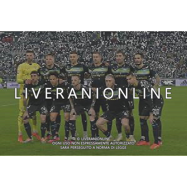 TVMV-Torino 02.02.2023 Allianz Stadium © Manuela Viganti/Agenzia Aldo Liverani Juventus vs Lazio Coppa Italia Frecciarossa 2022/2023 Quarti di Finale Nella foto: formazione Squadra lazio ©Viganti/ AGENZIA ALDO LIVERANI SAS