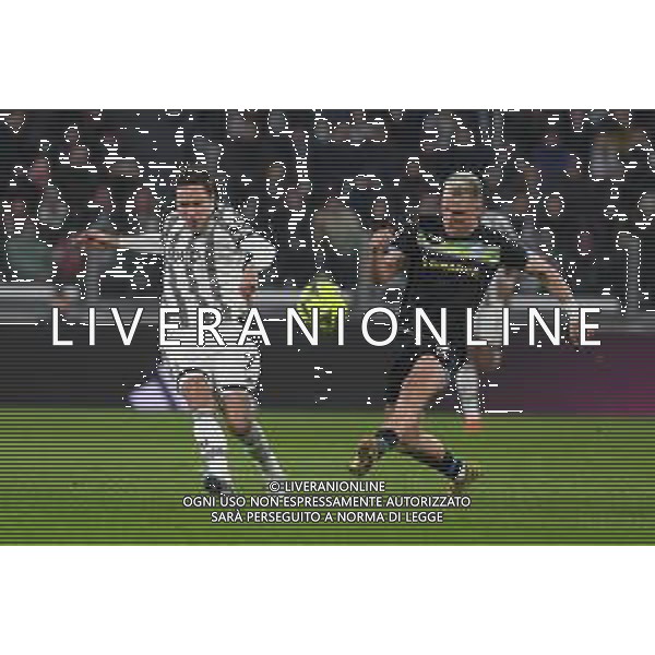 TVMV-Torino 02.02.2023 Allianz Stadium © Manuela Viganti/Agenzia Aldo Liverani Juventus vs Lazio Coppa Italia Frecciarossa 2022/2023 Quarti di Finale Nella foto: federico chiesa e patric ©Viganti/ AGENZIA ALDO LIVERANI SAS