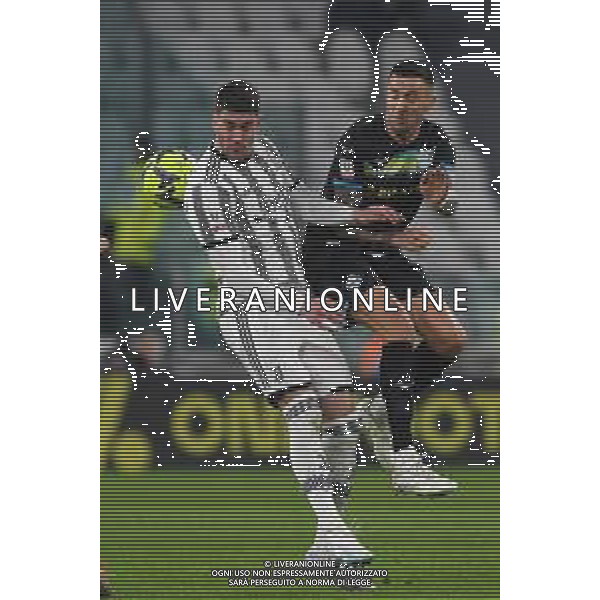 TVMV-Torino 02.02.2023 Allianz Stadium © Manuela Viganti/Agenzia Aldo Liverani Juventus vs Lazio Coppa Italia Frecciarossa 2022/2023 Quarti di Finale Nella foto: dusan vlahovic e matias vecino ©Viganti/ AGENZIA ALDO LIVERANI SAS