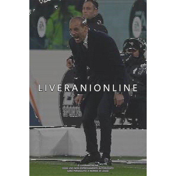 TVMV-Torino 02.02.2023 Allianz Stadium © Manuela Viganti/Agenzia Aldo Liverani Juventus vs Lazio Coppa Italia Frecciarossa 2022/2023 Quarti di Finale Nella foto: massimiliano allegri ©Viganti/ AGENZIA ALDO LIVERANI SAS