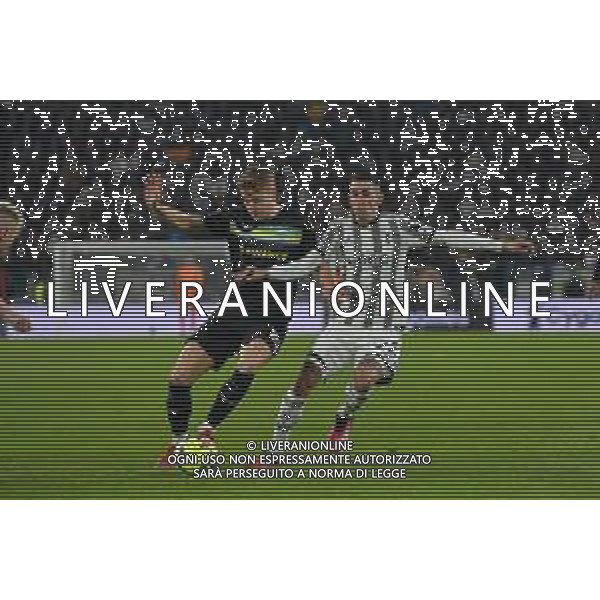 TVMV-Torino 02.02.2023 Allianz Stadium © Manuela Viganti/Agenzia Aldo Liverani Juventus vs Lazio Coppa Italia Frecciarossa 2022/2023 Quarti di Finale Nella foto: angel di maria e tomas basic ©Viganti/ AGENZIA ALDO LIVERANI SAS
