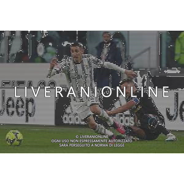TVMV-Torino 02.02.2023 Allianz Stadium © Manuela Viganti/Agenzia Aldo Liverani Juventus vs Lazio Coppa Italia Frecciarossa 2022/2023 Quarti di Finale Nella foto: angel di maria e sergej milinkovic savic ©Viganti/ AGENZIA ALDO LIVERANI SAS