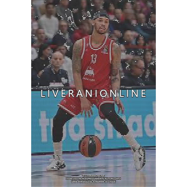 TVRG Shabazz Napier (Olimpia Milano) EA7 Emporio Armani Milano vs Stella Rossa Meridianbet Belgrado Assago (MI) 02-02-2023 Mediolanum Forum Turkish Airlines Euroleague 23a giornata regular season foto Roberto Garavaglia/ag. Aldo Liverani sas/ AGENZIA ALDO LIVERANI SAS