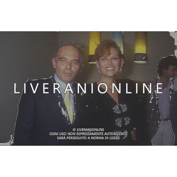 RETROSPETTIVA CLAUDIA CARDINALE ATTRICE NELLA FOTO CON IL MARITO PASQUALE SQUITIERI A MILANO IL 4 NOVEMBRE 1986 AG ALDO LIVERANI SAS
