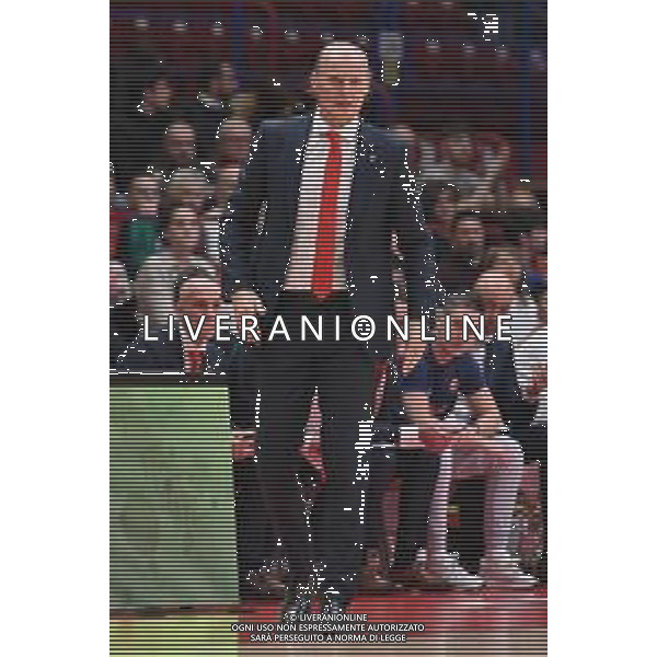 TVRG Dusko Ivanovic allenatore Stella Rossa Belgrado EA7 Emporio Armani Milano vs Stella Rossa Meridianbet Belgrado Assago (MI) 02-02-2023 Mediolanum Forum Turkish Airlines Euroleague 23a giornata regular season foto Roberto Garavaglia/ag. Aldo Liverani sas/ AGENZIA ALDO LIVERANI SAS