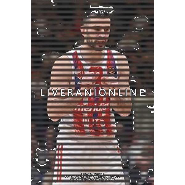 TVRG Branko Lazic (Stella Rossa Belgrado) EA7 Emporio Armani Milano vs Stella Rossa Meridianbet Belgrado Assago (MI) 02-02-2023 Mediolanum Forum Turkish Airlines Euroleague 23a giornata regular season foto Roberto Garavaglia/ag. Aldo Liverani sas/ AGENZIA ALDO LIVERANI SAS