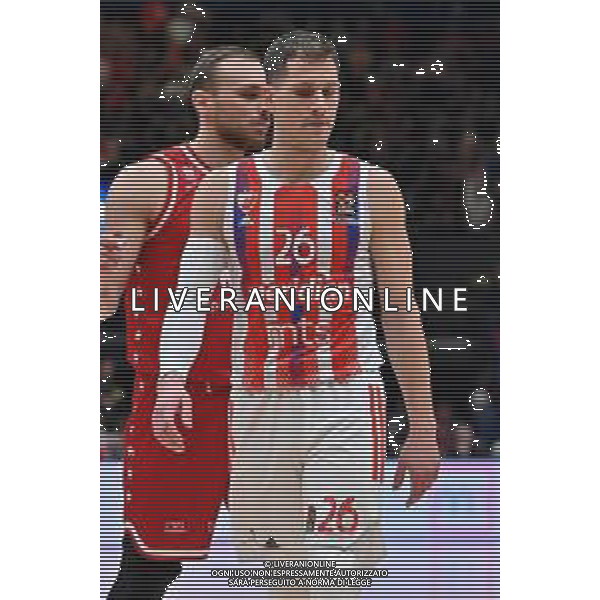 TVRG Nemanja Nedovic (Stella Rossa Belgrado) EA7 Emporio Armani Milano vs Stella Rossa Meridianbet Belgrado Assago (MI) 02-02-2023 Mediolanum Forum Turkish Airlines Euroleague 23a giornata regular season foto Roberto Garavaglia/ag. Aldo Liverani sas/ AGENZIA ALDO LIVERANI SAS