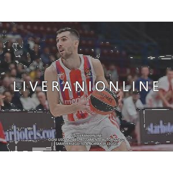 TVRG Ognjen Dobric (Stella Rossa Belgrado) EA7 Emporio Armani Milano vs Stella Rossa Meridianbet Belgrado Assago (MI) 02-02-2023 Mediolanum Forum Turkish Airlines Euroleague 23a giornata regular season foto Roberto Garavaglia/ag. Aldo Liverani sas/ AGENZIA ALDO LIVERANI SAS