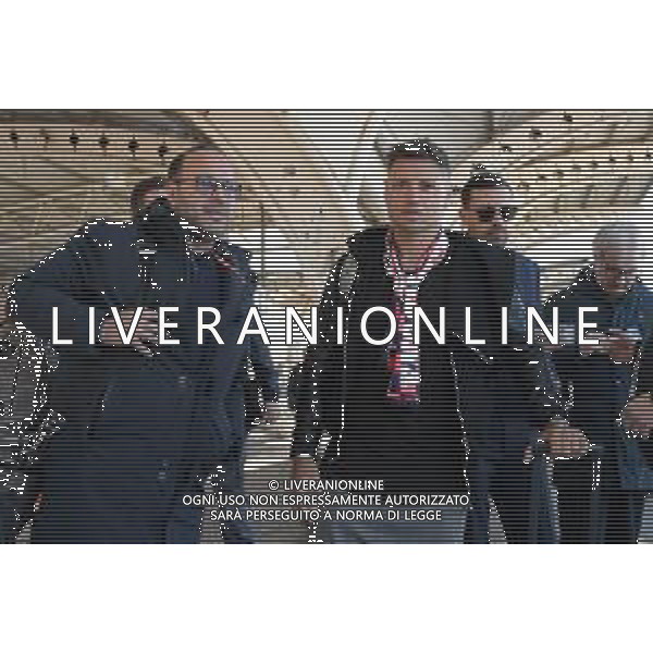 Mauro Zarate nuovo attaccante del Cosenza arrivo all\'aeroporto di Lamezia Terme 03.02.2023 ©Andrea Rosito / AGENZIA ALDO LIVERANI SAS
