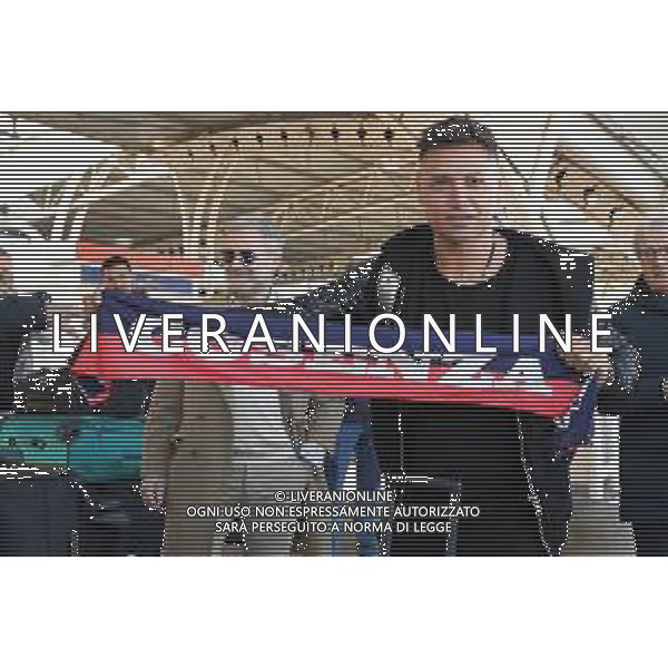 Mauro Zarate nuovo attaccante del Cosenza arrivo all\'aeroporto di Lamezia Terme 03.02.2023 ©Andrea Rosito / AGENZIA ALDO LIVERANI SAS