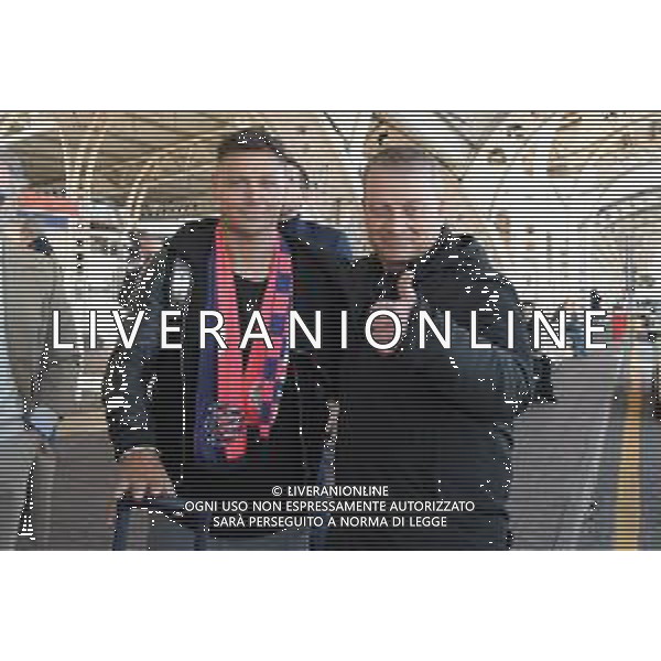 Mauro Zarate nuovo attaccante del Cosenza arrivo all\'aeroporto di Lamezia Terme 03.02.2023 ©Andrea Rosito / AGENZIA ALDO LIVERANI SAS