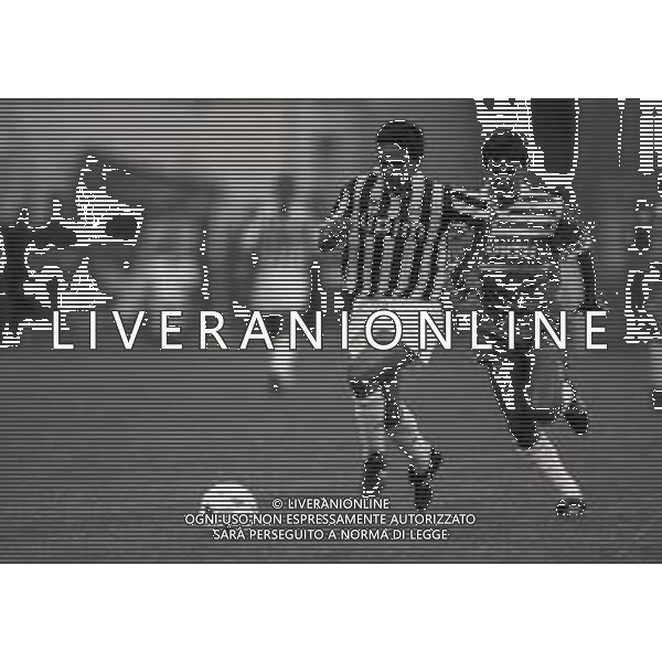 1991-1992 BOLZANO AMICHEVOLE ESTIVA BOLZANO-JUVENTUS NELLA FOTO ROBERTO BAGGIO AG ALDO LIVERANI SAS