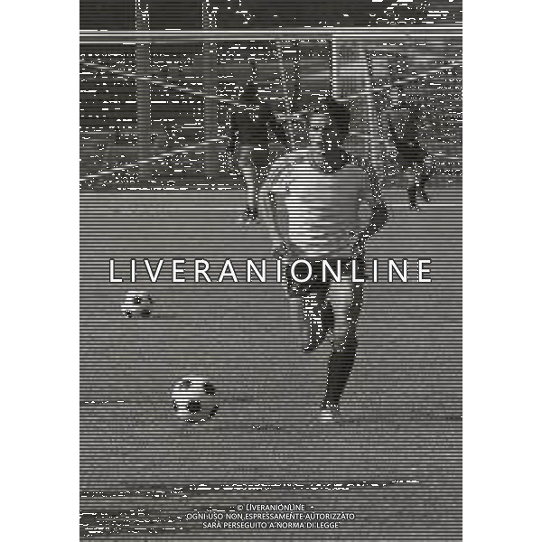 1980-1981 MILANELLO-ALLENAMENTO MILAN NELLA FOTO WALTER NOVELLINO AG ALDO LIVERANI SAS
