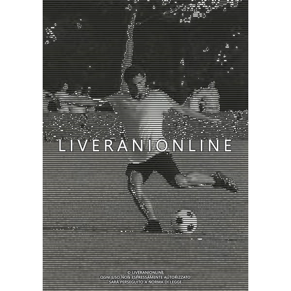 1980-1981 MILANELLO-ALLENAMENTO MILAN NELLA FOTO GIUSEPPE GALLUZZO AG ALDO LIVERANI SAS