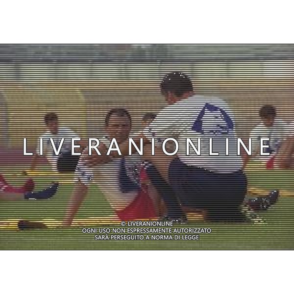 1999 PIACENZA ALLENAMENTO PIACENZA CALCIO NELLA FOTO PIETRO VIERCHOWOD AG ALDO LIVERANI SAS