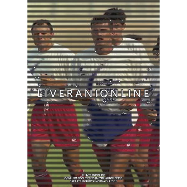 1999 PIACENZA ALLENAMENTO PIACENZA CALCIO NELLA FOTO ARTURO DI NAPOLI AG ALDO LIVERANI SAS