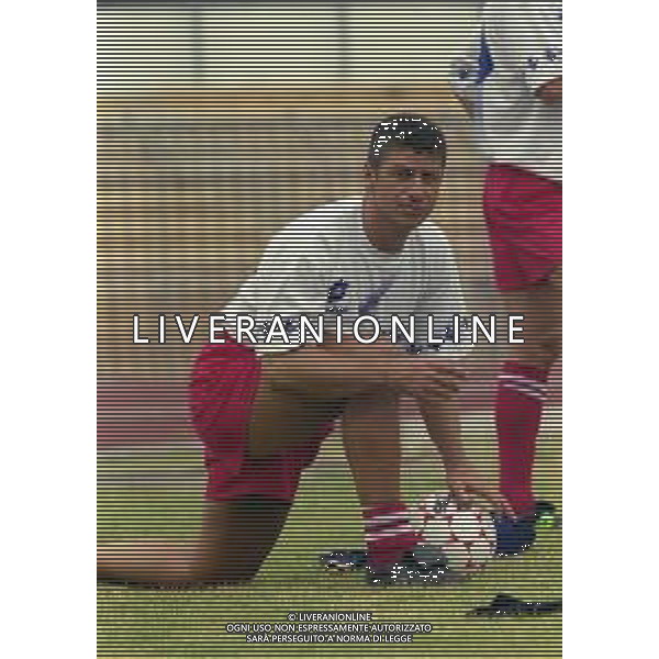 1999 PIACENZA ALLENAMENTO PIACENZA CALCIO NELLA FOTO RUGGIERO RIZZITELLI AG ALDO LIVERANI SAS