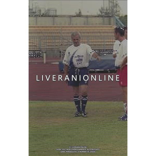 1999 PIACENZA ALLENAMENTO PIACENZA CALCIO NELLA FOTO LUIGI SIMONI ALLENATORE PIACENZA CALCIO AG ALDO LIVERANI SAS