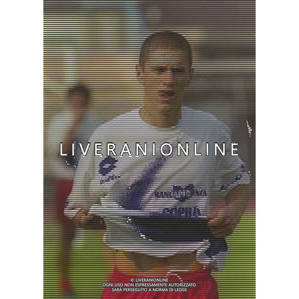 1999 PIACENZA ALLENAMENTO PIACENZA CALCIO NELLA FOTO STEFANO MORRONE AG ALDO LIVERANI SAS