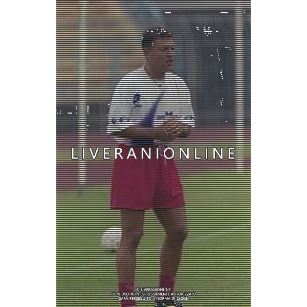 1999 PIACENZA ALLENAMENTO PIACENZA CALCIO NELLA FOTO GIANPIERO PIOVANI AG ALDO LIVERANI SAS
