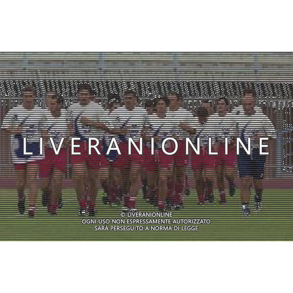 1999 PIACENZA ALLENAMENTO PIACENZA CALCIO NELLA FOTO ALLENAMENTO PIACENZA CALCIO AG ALDO LIVERANI SAS