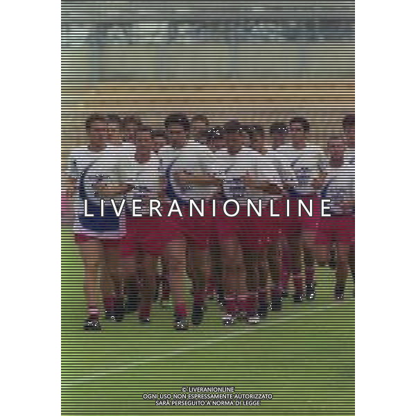 1999 PIACENZA ALLENAMENTO PIACENZA CALCIO NELLA FOTO ALLENAMENTO PIACENZA CALCIO AG ALDO LIVERANI SAS