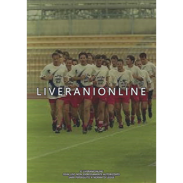 1999 PIACENZA ALLENAMENTO PIACENZA CALCIO NELLA FOTO ALLENAMENTO PIACENZA CALCIO AG ALDO LIVERANI SAS