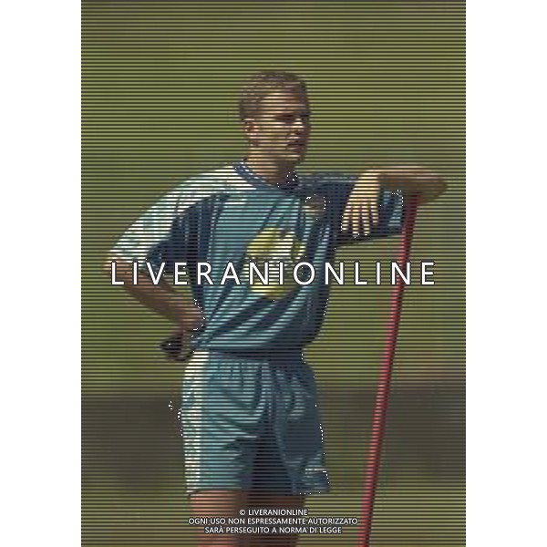 1997-1998 ALLENAMENTO UDINESE CALCIO NELLA FOTO OLIVER BIERHOFF AG ALDO LIVERANI SAS