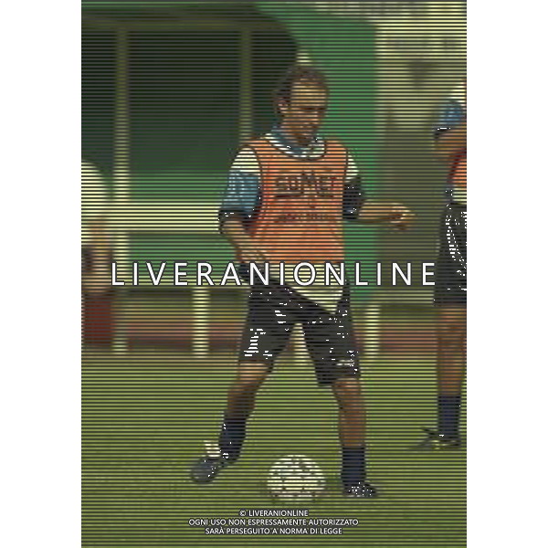 1997 VIGO DI FASSA RITIRO ATALANTA CALCIO NELLA FOTO MARCO SGRO\' AG ALDO LIVERANI SAS