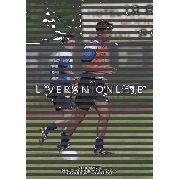 1997 VIGO DI FASSA RITIRO ATALANTA CALCIO NELLA FOTO CRISTIANO LUCARELLI AG ALDO LIVERANI SAS