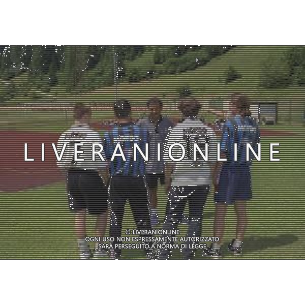 1997 VIGO DI FASSA RITIRO ATALANTA CALCIO NELLA FOTO EMILIANO MONDONICO ALLENATORE CESENA CALCIO AG ALDO LIVERANI SAS