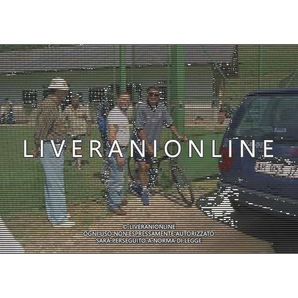 1997 VIGO DI FASSA RITIRO ATALANTA CALCIO NELLA FOTO EMILIANO MONDONICO ALLENATORE CESENA CALCIO AG ALDO LIVERANI SAS