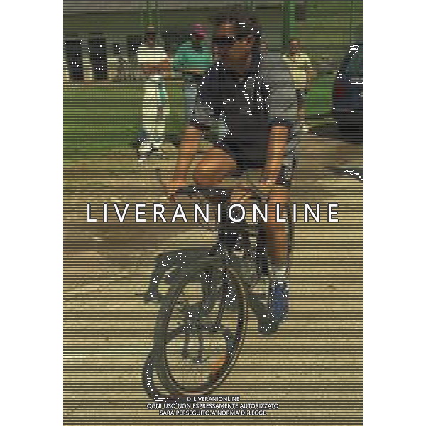 1997 VIGO DI FASSA RITIRO ATALANTA CALCIO NELLA FOTO EMILIANO MONDONICO ALLENATORE CESENA CALCIO AG ALDO LIVERANI SAS