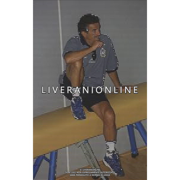 1997 VIGO DI FASSA RITIRO ATALANTA CALCIO NELLA FOTO EMILIANO MONDONICO ALLENATORE CESENA CALCIO AG ALDO LIVERANI SAS