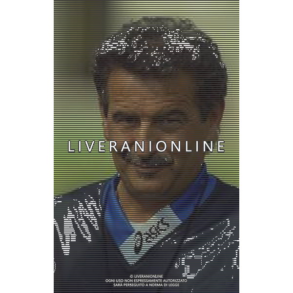 1997 VIGO DI FASSA RITIRO ATALANTA CALCIO NELLA FOTO EMILIANO MONDONICO ALLENATORE CESENA CALCIO AG ALDO LIVERANI SAS