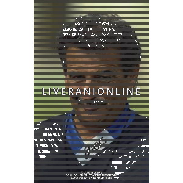1997 VIGO DI FASSA RITIRO ATALANTA CALCIO NELLA FOTO EMILIANO MONDONICO ALLENATORE CESENA CALCIO AG ALDO LIVERANI SAS