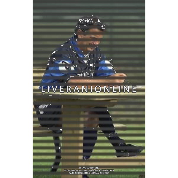 1997 VIGO DI FASSA RITIRO ATALANTA CALCIO NELLA FOTO EMILIANO MONDONICO ALLENATORE CESENA CALCIO AG ALDO LIVERANI SAS