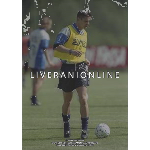 1997 VIGO DI FASSA RITIRO ATALANTA CALCIO NELLA FOTO ZORAN MIRKOVIC AG ALDO LIVERANI SAS