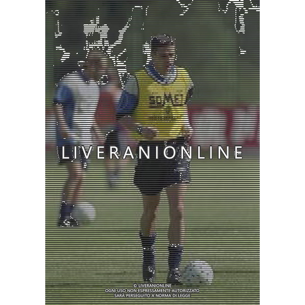 1997 VIGO DI FASSA RITIRO ATALANTA CALCIO NELLA FOTO ZORAN MIRKOVIC AG ALDO LIVERANI SAS